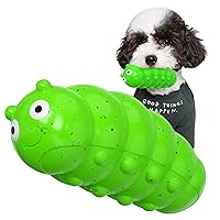 Dog Chew Toy for Aggressive Chewers, Squeaky Dog Toy Interactive Cute Shape, Teeth Grinding and Cleaning Function Retrieval Dog Toy Safe Material, Easy to Use
