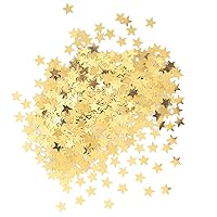 Sparkling Gold Star Foil Confetti - 0.5 oz (1 Pc), Perfect for Birthdays, Baby Showers, Holidays & More