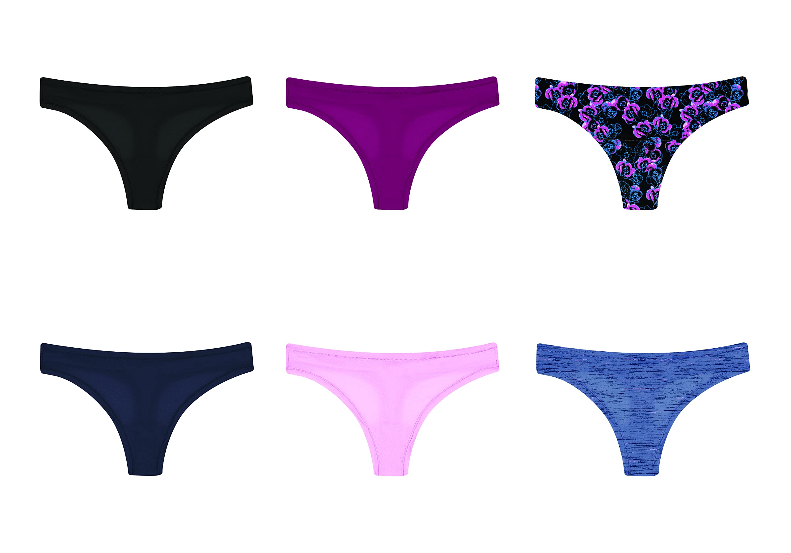  Hanes Womens ComfortFlex Fit Stretch Panties, Cooling  Microfiber Underwear, 6-Pack