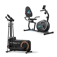 MERACH Elliptical Machines,Elliptical Exercise Machine for Home with MERACH App Elliptical Trainer with 16 Resistance Levels, Hyper-Quiet Magnetic Driving System