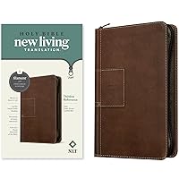 NLT Thinline Reference Zipper Bible, Filament-Enabled Edition (LeatherLike, Atlas Rustic Brown, Red Letter) NLT Thinline Reference Zipper Bible, Filament-Enabled Edition (LeatherLike, Atlas Rustic Brown, Red Letter) Imitation Leather