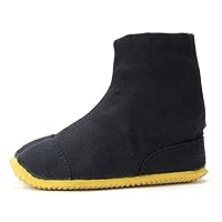 Japanese Kids Tabi Shoes 5 Clips Black
