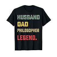 Husband, Dad, Philosopher, Legend Father's Day Funny T-Shirt