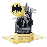 Hallmark Paper Wonder Pop Up Batman Father's Day Card or Birthday Card for Him (Heroic Day)