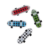 Checkerboard Pattern Mini Skateboards - 36 Pieces
