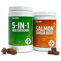 Salmon Omega Bites + 5in1 Multivitamin Softchews