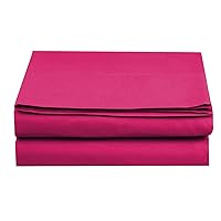 Luxury Fitted Sheet on Amazon Elegant Comfort Wrinkle-Free 1500 Premier Hotel Quality 1-Piece Fitted Sheet, Twin/Twin XL Size, Pink