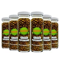 Sanniti Spanish Green Peppercorns, 3.9 Ounce (Pack of 6)
