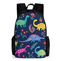 Cute Dinosaurs Yard Travel Laptop Backpack for Men Women Casual Basic Bag Hiking Backpacks Work