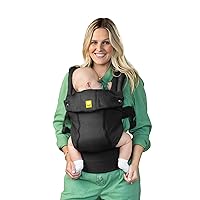 LÍLLÉbaby Complete All Seasons Ergonomic 6-in-1 Baby Carrier Newborn to Toddler - with Lumbar Support - for Children 7-45 Pounds - 360 Degree Baby Wearing - Inward & Outward Facing - Black LÍLLÉbaby Complete All Seasons Ergonomic 6-in-1 Baby Carrier Newborn to Toddler - with Lumbar Support - for Children 7-45 Pounds - 360 Degree Baby Wearing - Inward & Outward Facing - Black