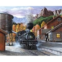 Springbok's 1000 Piece Jigsaw Puzzle Mountain Express - Made in USA