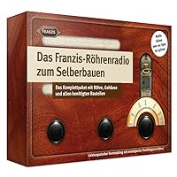 FRANZIS 67041 – The Tube Radio to Build Yourself – Listen to the Radio Like 60 Years Ago Complete Set Including 16 Page Manual (Soldering Kit)