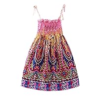 Toddler Girl Dress,1-6 Years Kids Baby Girls Fruit Animal Slip Dress Floral Beach Dress Clothes Summer Outfits
