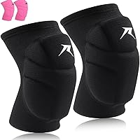 Volleyball Knee Pads,Knee Compression Sleeve Support for Men Women with High Protection Pads,Professional Grade Knee Pads for Running,Meniscus Tear,ACL,Arthritis,Joint Pain Relief