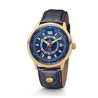 Kronsegler Neptun II Automatic Watch Gold-Blue