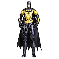 Batman 12-inch Attack Tech Batman Action Figure (Black Suit), Kids Toys for Boys and Girls Ages 3 and up