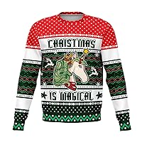 Magical Unicorn Sweatshirt | Unisex Ugly Christmas Sweater, Xmas Sweater, Holiday Sweater, Funny Sweater, Funny Shirt