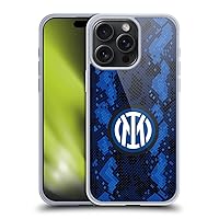 Head Case Designs Officially Licensed Inter Milan Home 2021/22 Crest Kit Soft Gel Case Compatible with Apple iPhone 15 Pro Max and Compatible with MagSafe Accessories