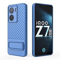 Cellphone Flip Case Ultra Slim Case Compatible with vivo iQOO Z7 5G Protection Phone Case Thin Cover Rubber Lightweight Anti-Scratch Shockproof Case w Wireless Charging Phone Case Protective Case ( Co