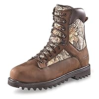 Men's Insulated Waterproof Hunting Boots Non-Slip Shoes, 800-gram