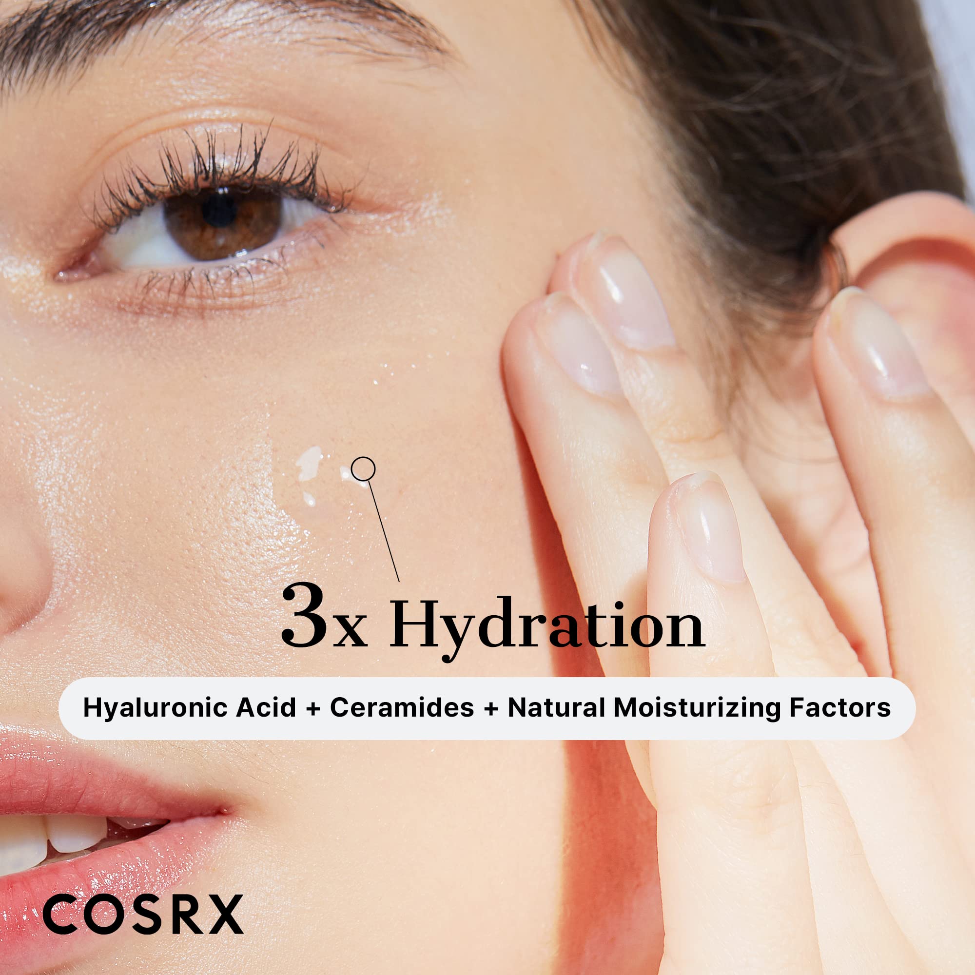 COSRX Hyaluronic Acid Hydrating Duo- Hyaluronic Acid Intensive Cream + Hyaluronic Acid 3% Serum, Deep Hydration, Retain Moisture, Easy and Daily Skincare, Korean SKincare