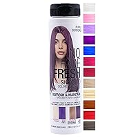 Purple Color Depositing Shampoo - Semi Permanent Hair Color with BondHeal Bond Rebuilder - Violet Hair Dye 6.4 oz