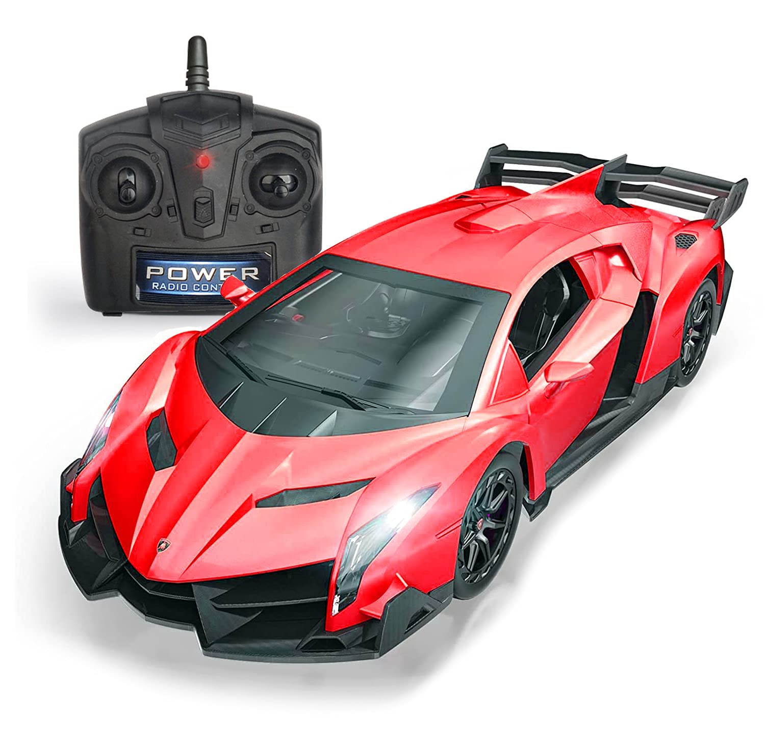 Mua QUN FENG Remote Control RC CAR Racing Cars Compatible with Lamborghini  Veneno Officially Licensed 1:24 Toy RC Cars Model Vehicle for Boys 6,7,8  Years Old,red trên Amazon Mỹ chính hãng 2023 | Giaonhan247