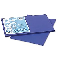 Pacon Tru-Ray Construction Paper, 76 lb, 12 x 18, Royal Blue, 50 Sheets (103049)