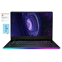 MSI GE66 Raider Gaming & Entertainment Laptop (Intel i9-11980HK 8-Core, 32GB RAM, 2x1TB PCIe SSD RAID 0 (2TB), RTX 3080 Max-Q, Win 10 Pro) with MS 365 Personal, Hub
