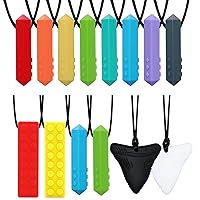 Chew Necklaces for Sensory Kids 14 Pack