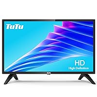 24-inch 60Hz 720P HD LED TV Flat Screen Television with Dolby Audio for Home,Office HDMI,USB,VGA,RCA Dual Channel Speakers(2023 Model)