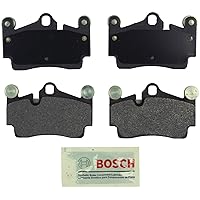 BOSCH BE978 Blue Semi-Metallic Disc Brake Pad Set - Compatible With Select Audi Q7; Porsche Cayenne; Volkswagen Touareg; REAR