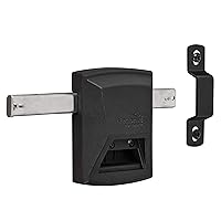 National Hardware N109-080 N109080 Smart Key Gate Lock, Black, 40