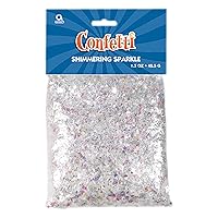 Iridescent Shimmering Sparkle Confetti - 1.5 oz. (1 Pack) - Perfect for Parties, Weddings, and Festive Celebrations