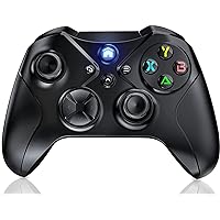 Gamrombo PC Controller for PC Windows, Steam, iOS, Android Wireless PC Gamepad Support Turbo/Dual Shock/3.5mm Audio Jack/Macro