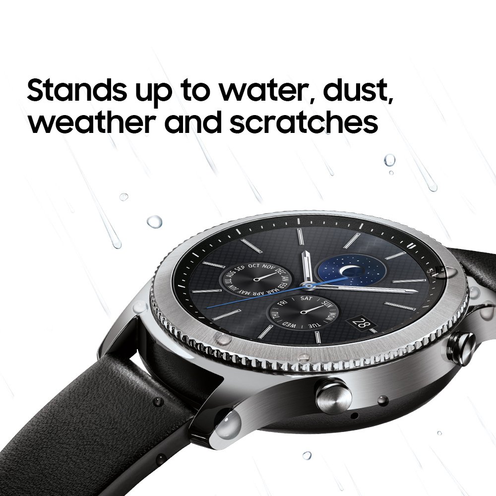 SAMSUNG Gear S3 Classic Smartwatch (Bluetooth), SM-R770NZSAXAR â€“ US Version with Warranty