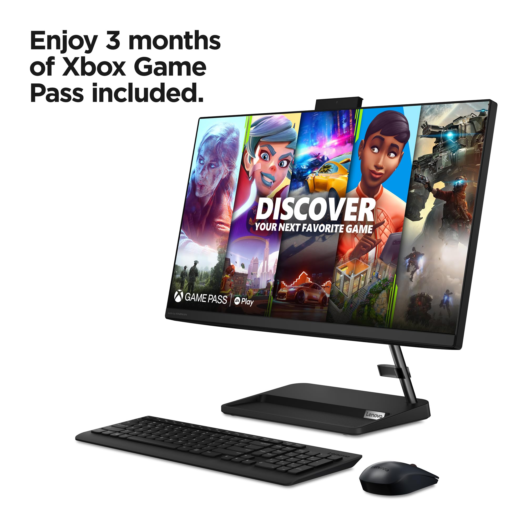 Lenovo IdeaCentre AIO 3i - (2023) - All in One Desktop - PC Computer - Mouse & Keyboard Included - 23.8