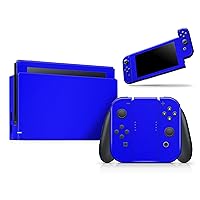 Compatible with Nintendo 2DS XL (2017) - Skin Decal Protective Scratch Resistant Vinyl Wrap Gaming Cover- Solid Royal Blue