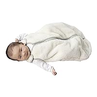 baby deedee Sleep Nest Teddy Baby Sleeping Bag, Ivory, Large (18-36 Months)
