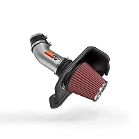 K&N Cold Air Intake Kit: Increase Acceleration & Engine Growl, Guaranteed to Increase Horsepower up to 22HP: Compatible with 6.4L, V8, 2011-2019 Dodge/Chrysler (Challenger, Charger, 300), 69-2545TP