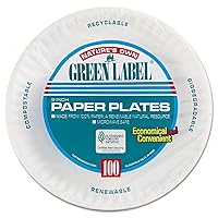 AJMPP9GRA - AJM Green Label Plate, 1200 Plates
