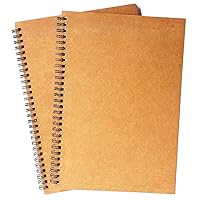 GAK. Stone Paper Notebook | No Lines Spiral Notebook Waterproof Sheet  Aesthetic Journal for Note Taking | Notebooks for Work & Aesthetic School