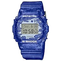 Casio g-Shock dw-5600bwp-2dr Digital Men's Watch, Blue, Strap