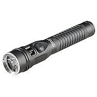 Streamlight 74431 Strion 2020 1200-Lumen Rechargeable LED Flashlight Includes 120V/100V AC/12V DC Charging System and Holder, Black