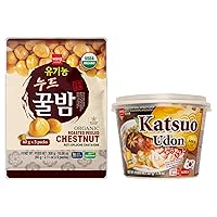 Wang Korean Snack On The Go - Katsuo Udon, Organic Chestnuts