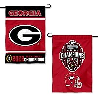 Georgia Bulldogs 2022 College Football National Championship Double Sided Garden Banner Flag
