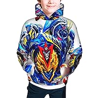 Fashionable Teenagers Teen Hooded Sweatshirt 7-20 Years Old for Boys & Girls