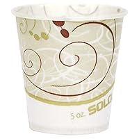Cup Company R53SYMCT Paper Water Cups, Waxed, 5 oz (Case of 3,000)