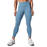 CRZ YOGA Women's Hugged Feeling Compression Leggings 25 Inches - Thick High Waisted Tummy Control Workout Leggings