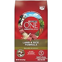 Purina ONE Dry Dog Food Lamb and Rice Formula - (Pack of 4) 4 lb. Bags